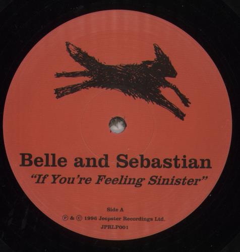 Belle and Sebastian LP レコード UKオリジナル Belle & Sebastian If You're Feeling Sinister UK vinyl LP album (LP